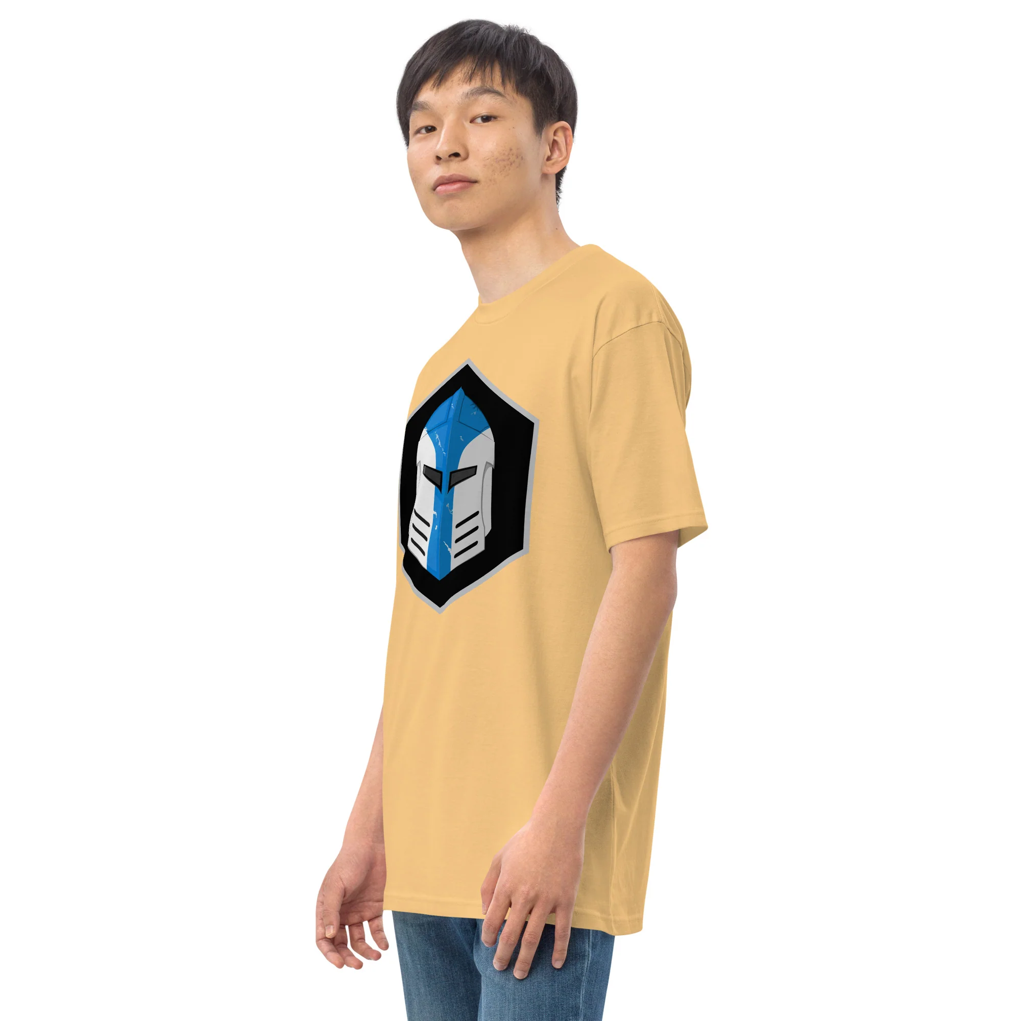 Men’s Premium Heavyweight Tee - Galactic Armory Logo - Image 28