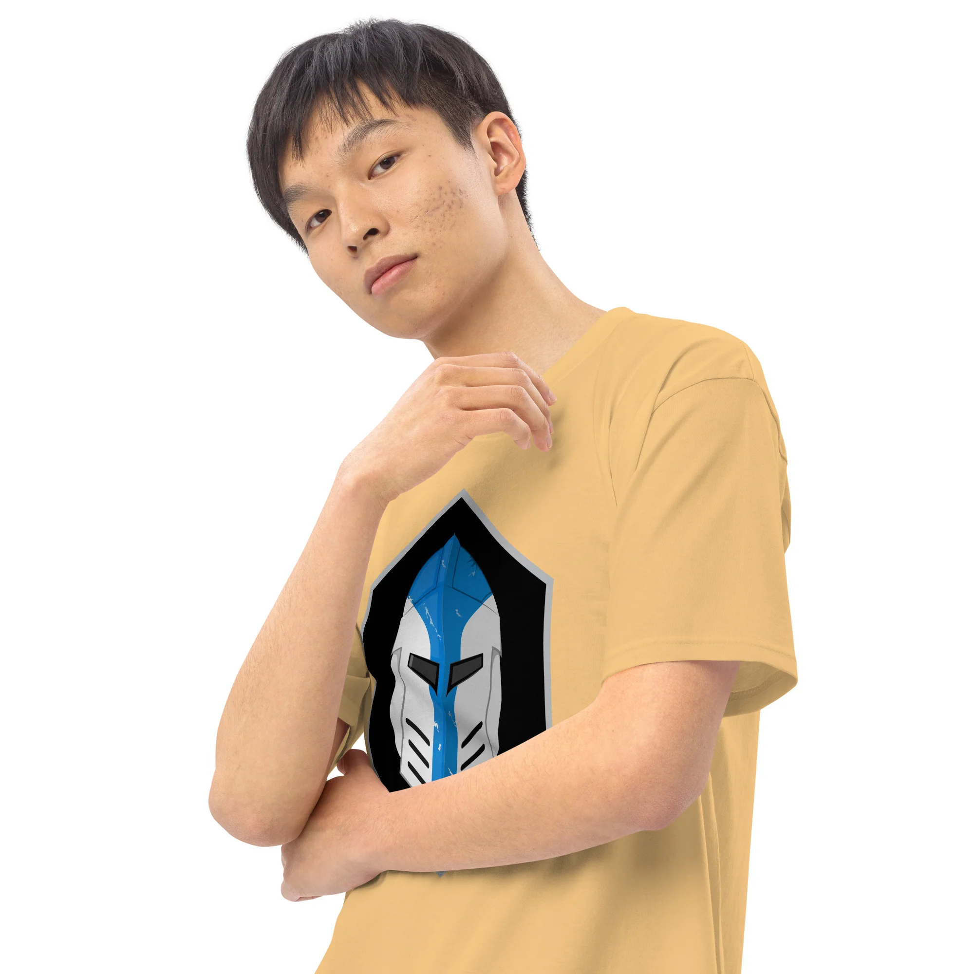 Men’s Premium Heavyweight Tee - Galactic Armory Logo - Image 29