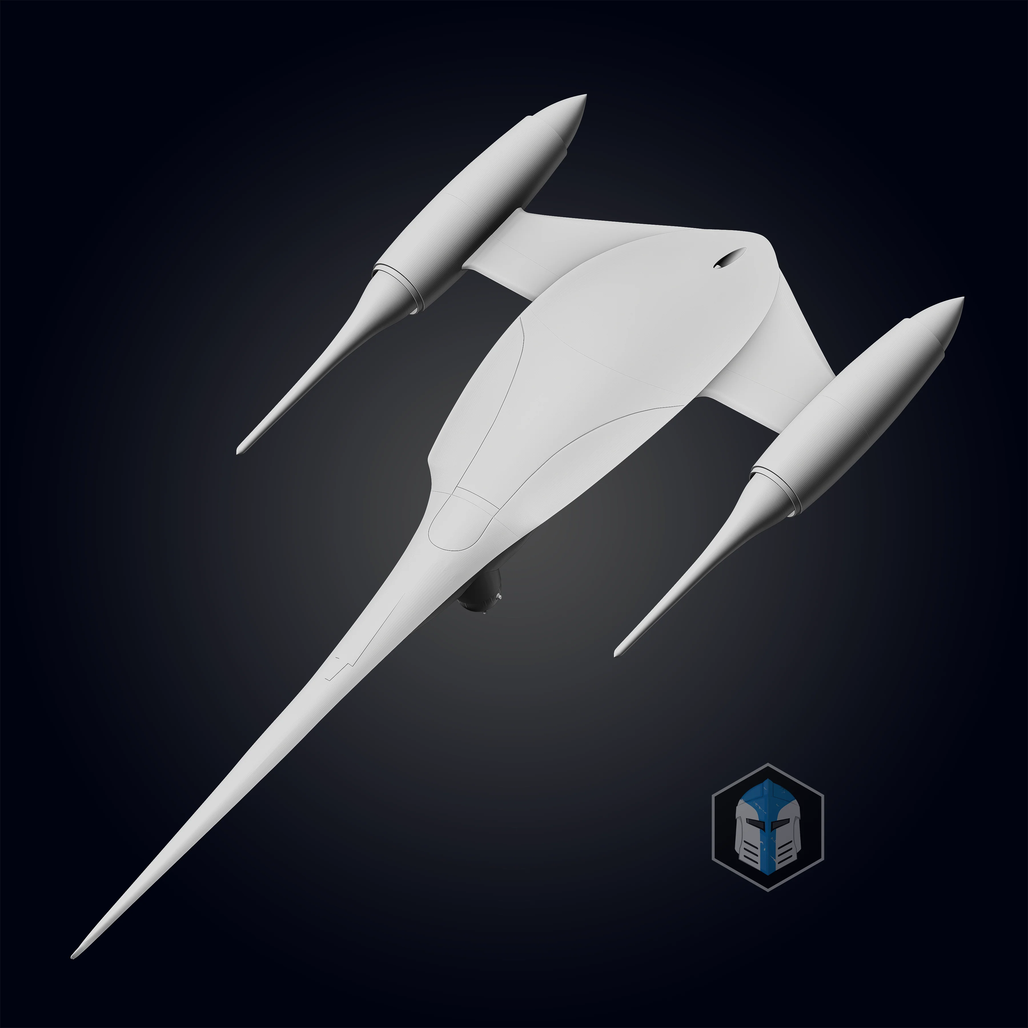 Naboo N-1 Starfighter - 3D Print Files - Image 8