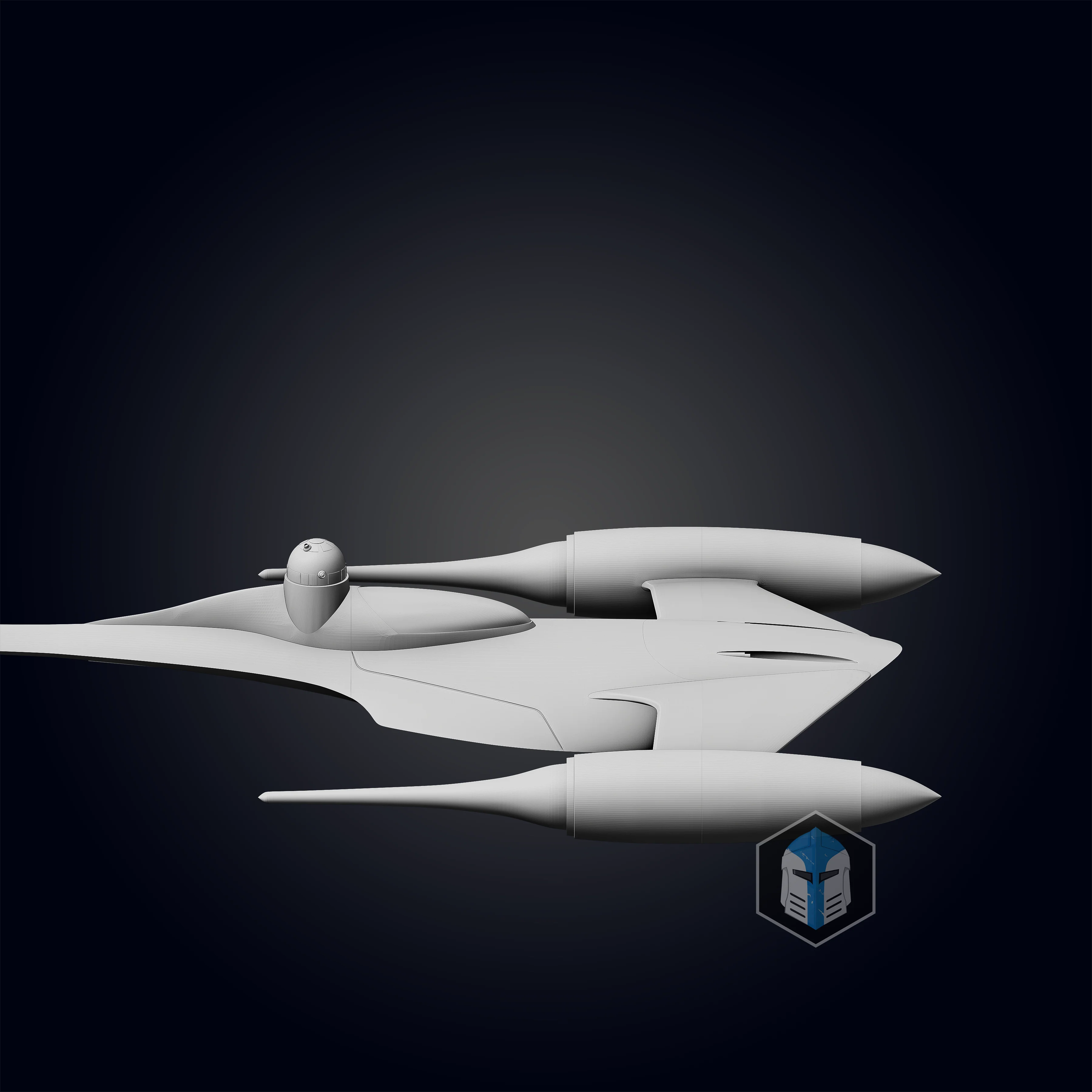 Naboo N-1 Starfighter - 3D Print Files - Image 9