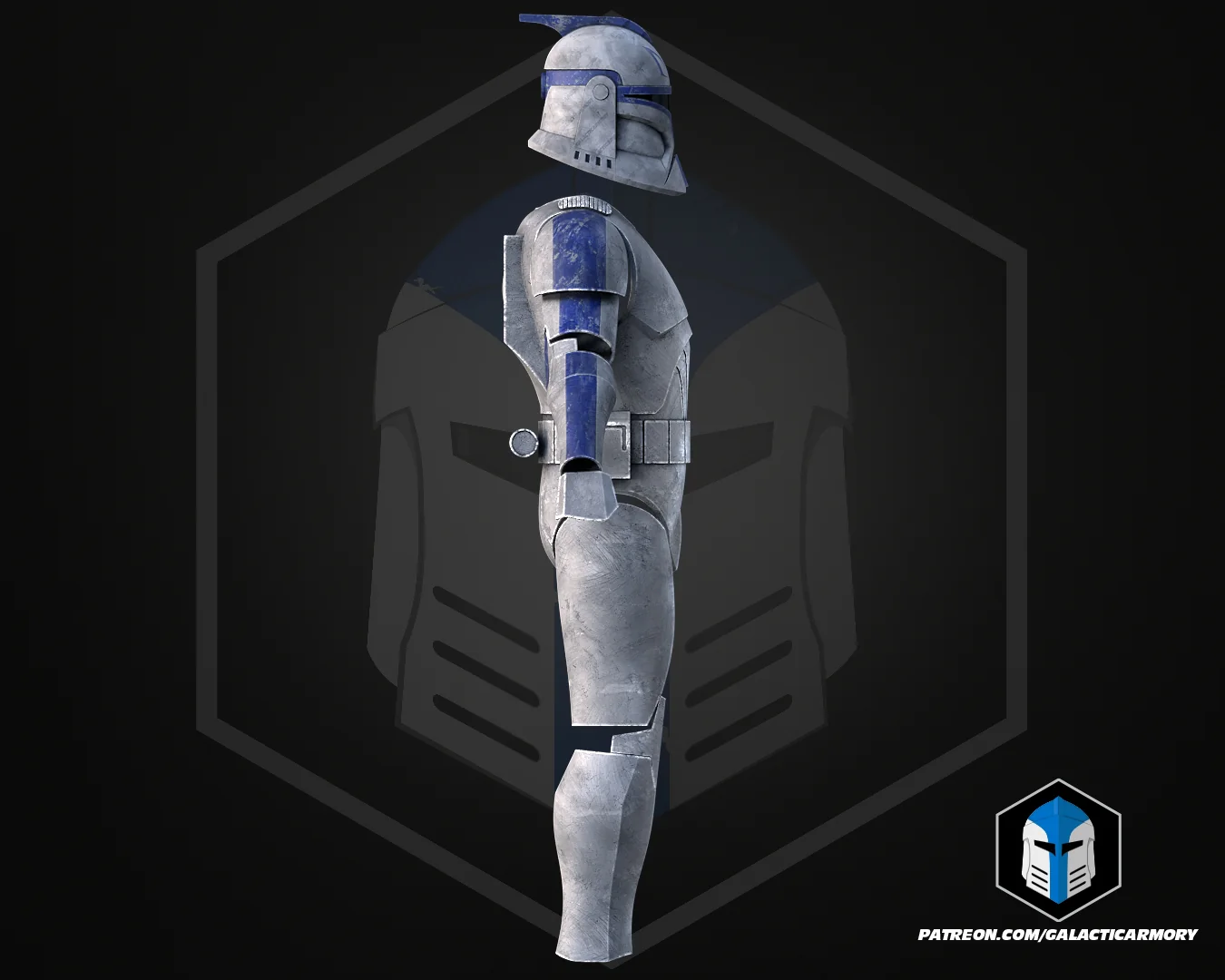 Phase 1 Animated Clone Trooper Armor - 3D Print Files - Image 10