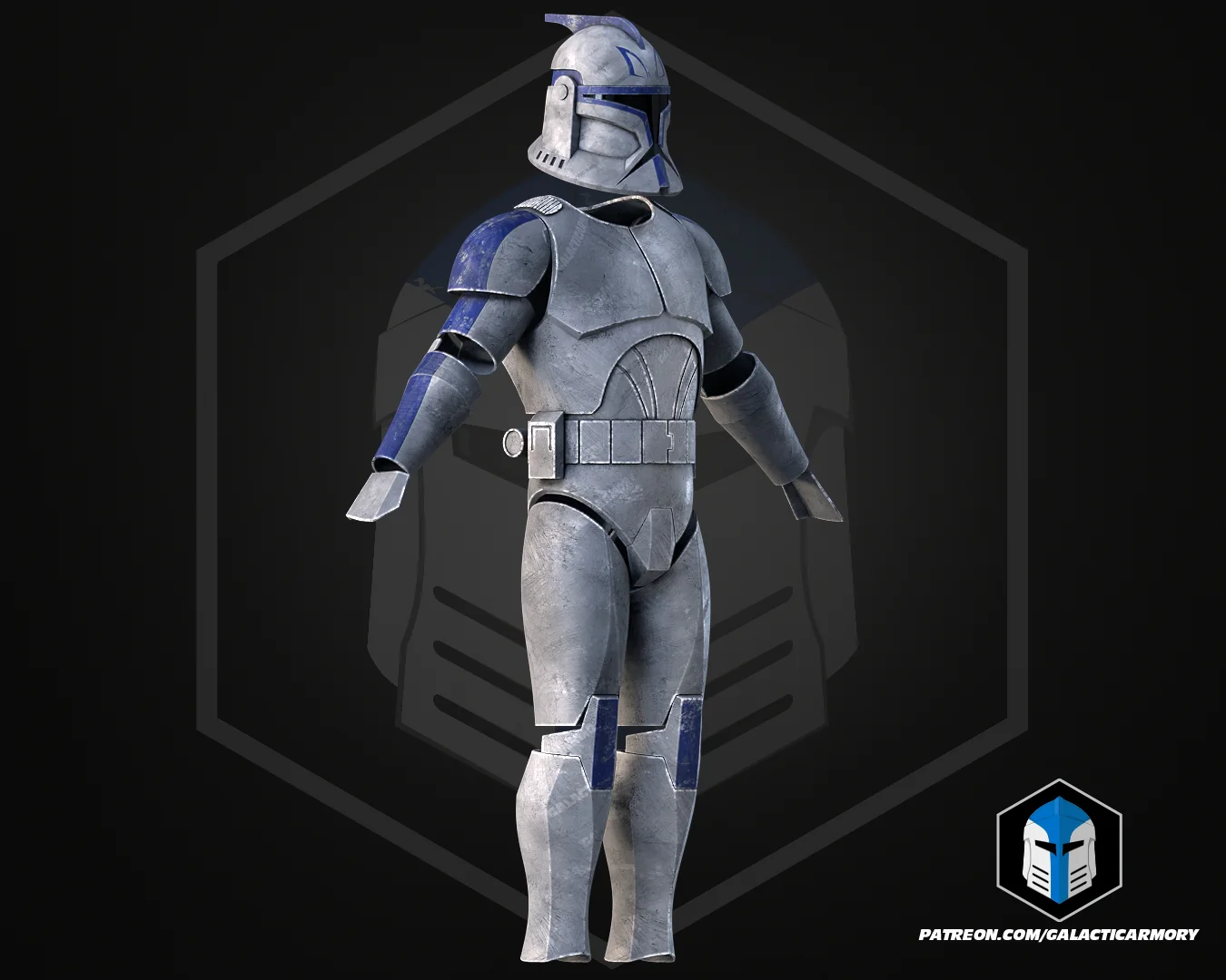 Phase 1 Animated Clone Trooper Armor - 3D Print Files - Image 11