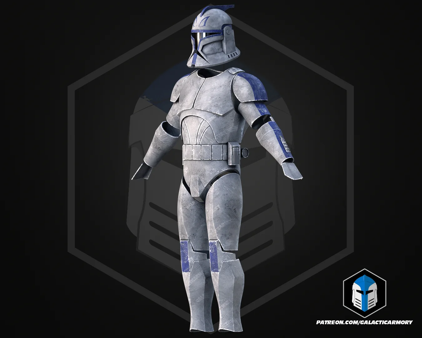 Phase 1 Animated Clone Trooper Armor - 3D Print Files - Image 5
