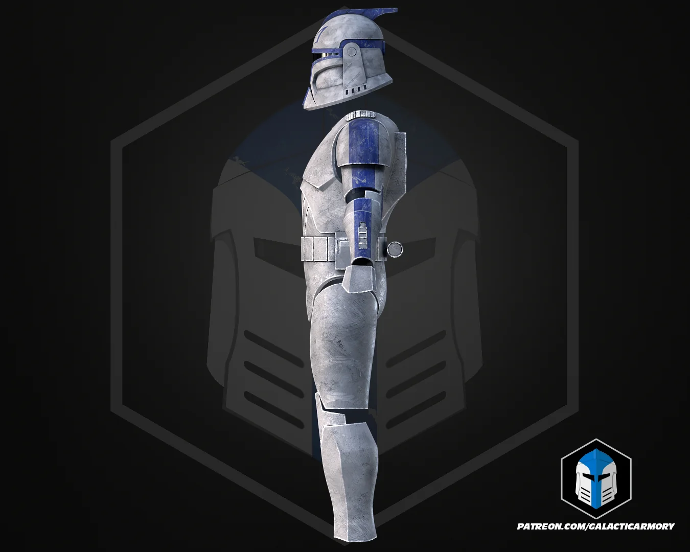 Phase 1 Animated Clone Trooper Armor - 3D Print Files - Image 6