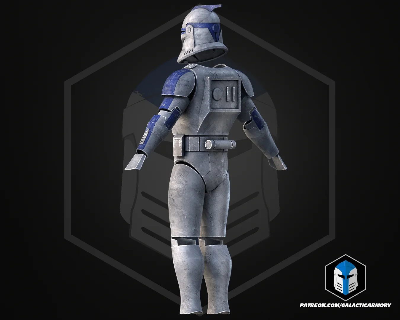 Phase 1 Animated Clone Trooper Armor - 3D Print Files - Image 7