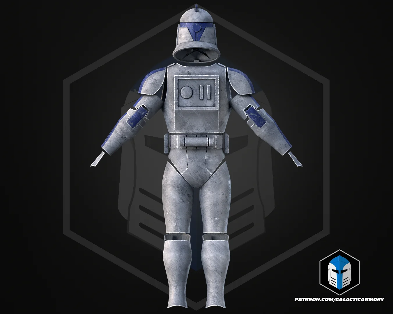 Phase 1 Animated Clone Trooper Armor - 3D Print Files - Image 8
