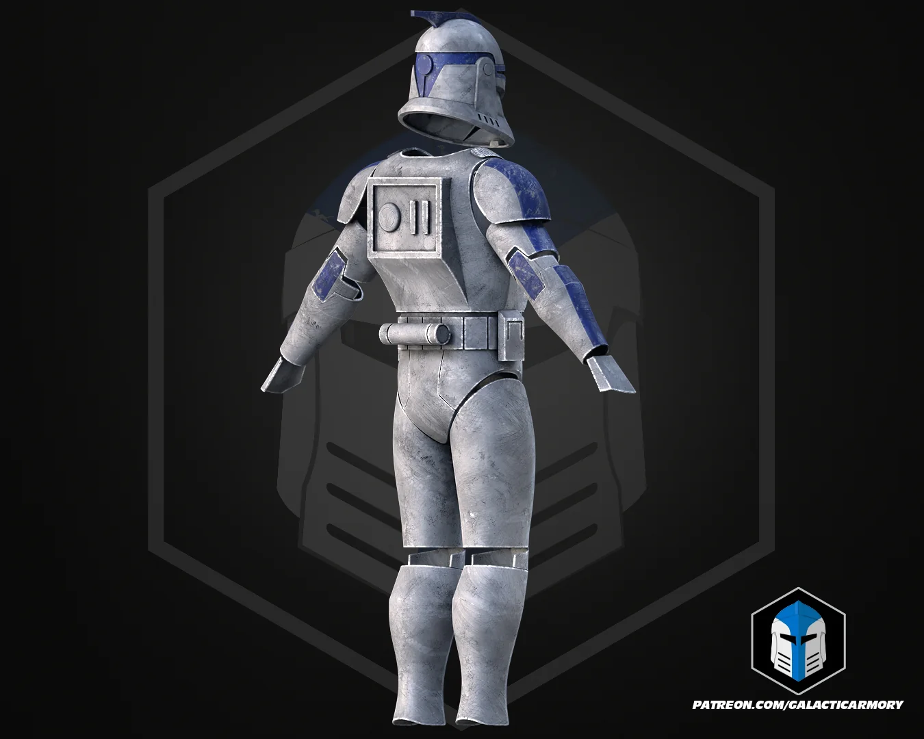Phase 1 Animated Clone Trooper Armor - 3D Print Files - Image 9