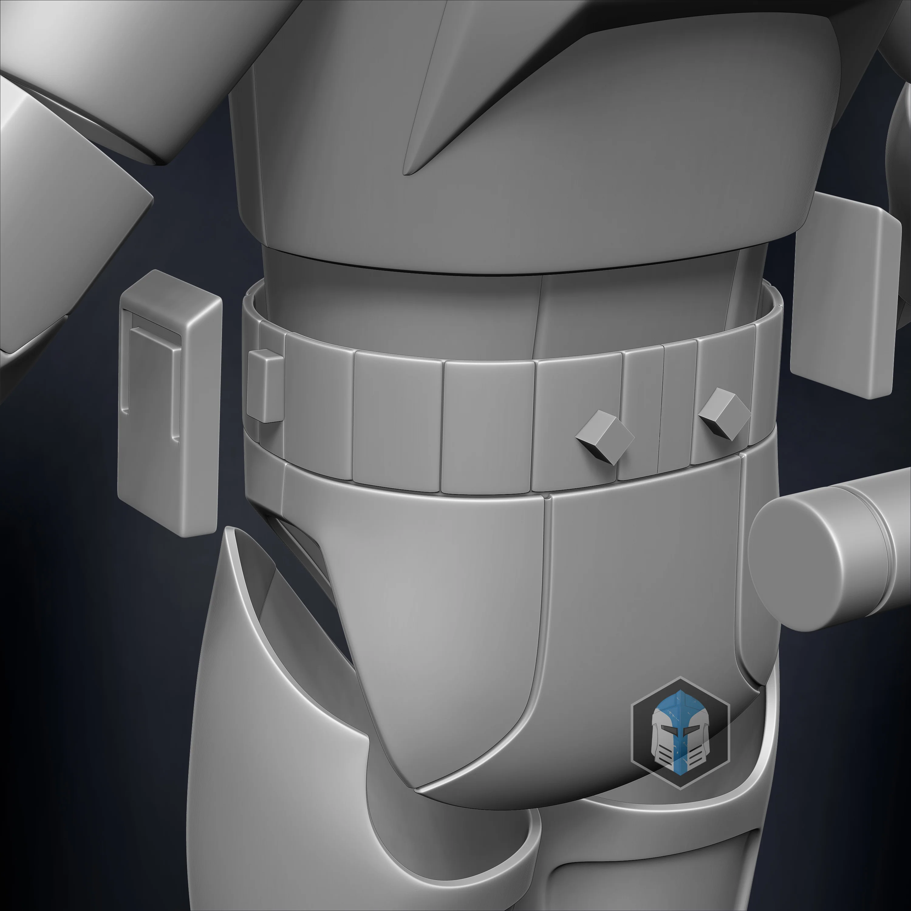 Phase 2 Animated Clone Trooper Armor - 3D Print Files - Image 11