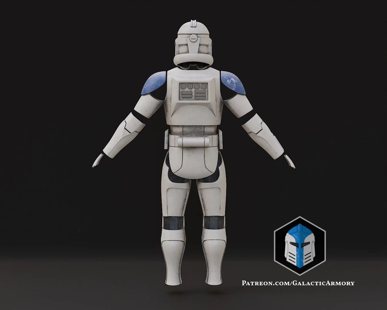 Phase 2 Animated Clone Trooper Armor - 3D Print Files - Image 9