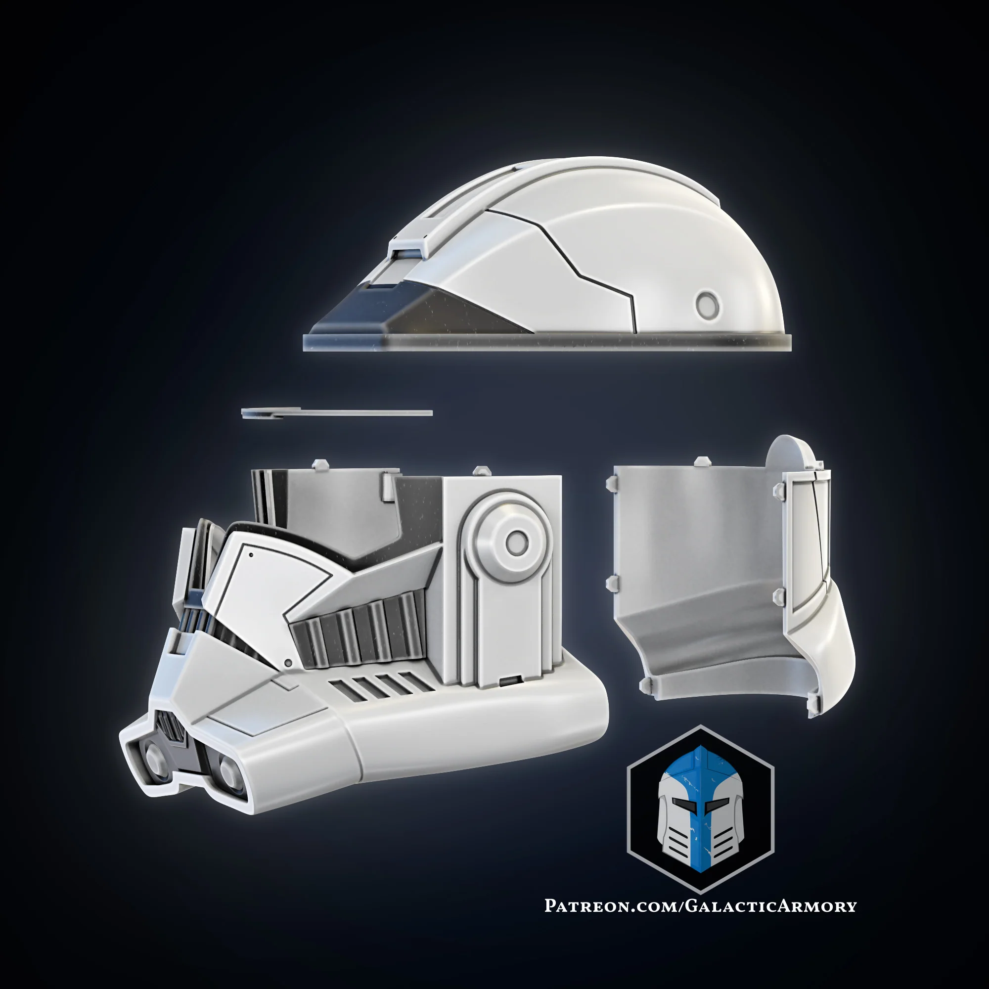 Phase 2 Spartan Mashup Helmet - 3D Print Files - Image 5