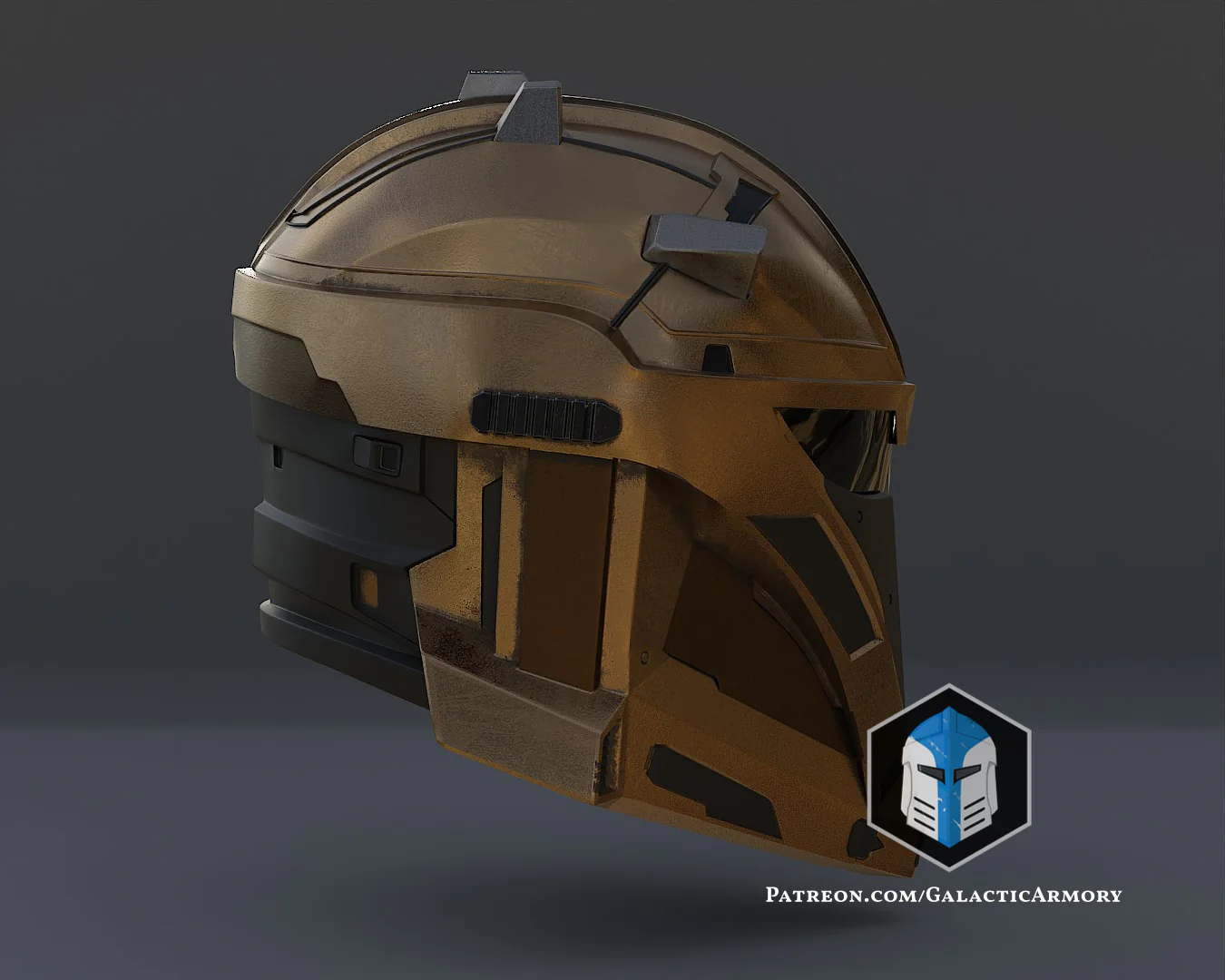 The Armorer Spartan Helmet Mashup - 3D Print Files - Image 10