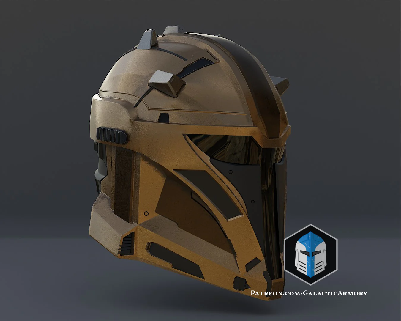 The Armorer Spartan Helmet Mashup - 3D Print Files - Image 11