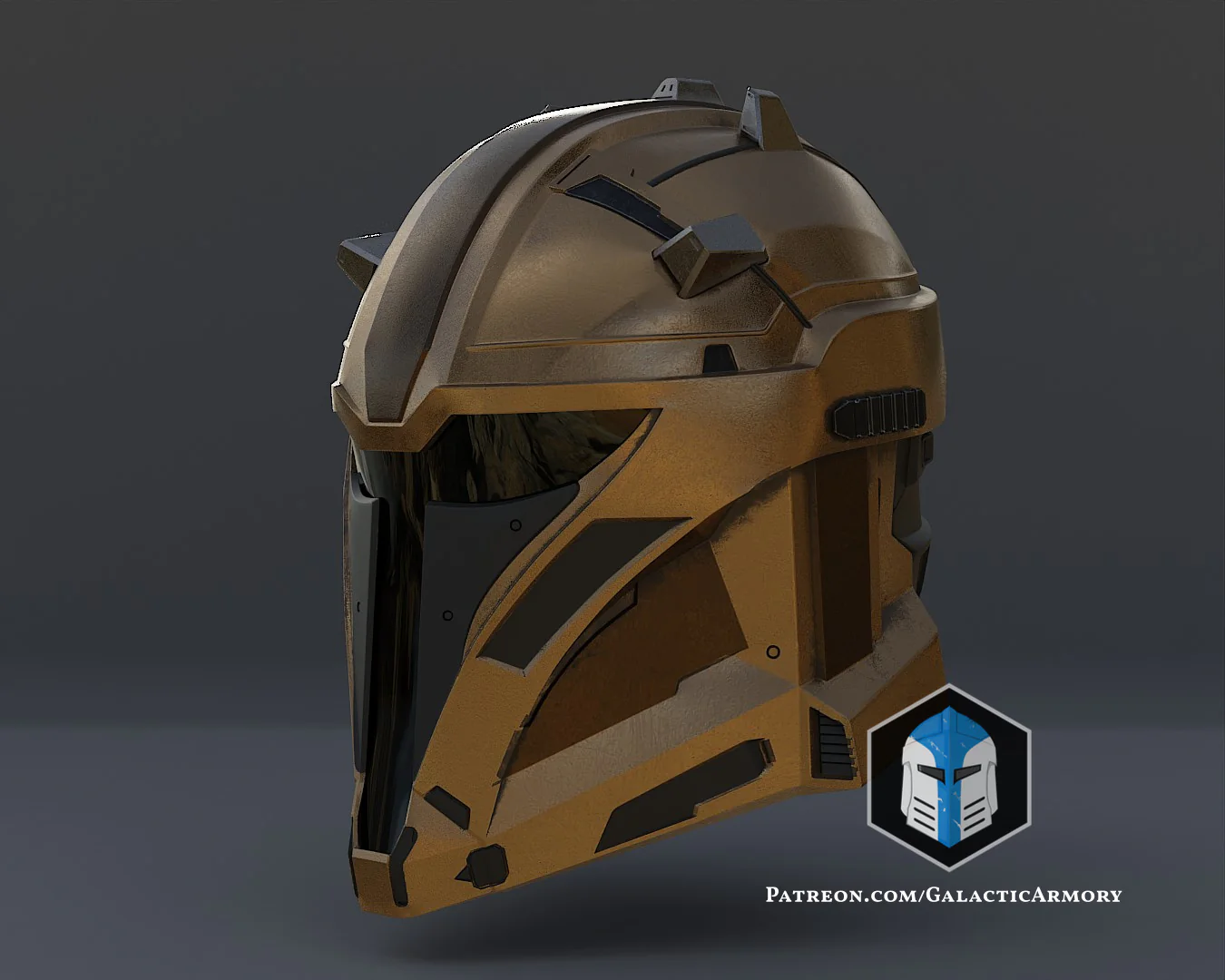 The Armorer Spartan Helmet Mashup - 3D Print Files - Image 5
