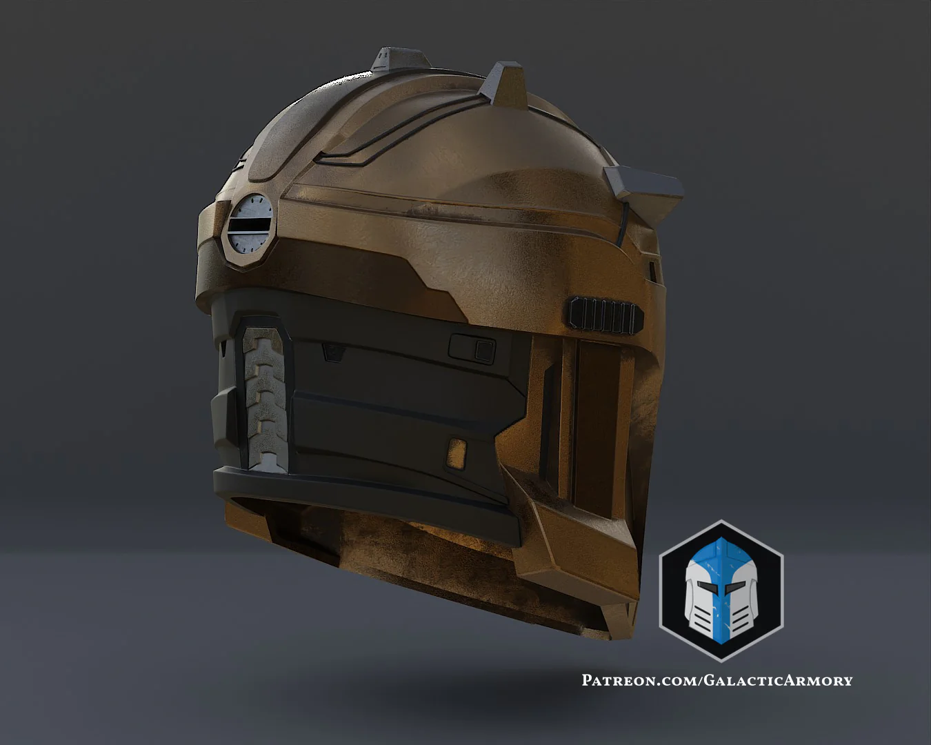 The Armorer Spartan Helmet Mashup - 3D Print Files - Image 9